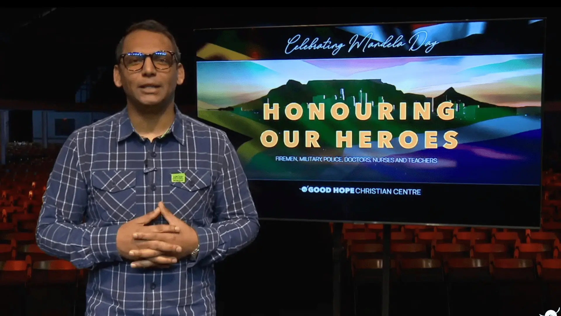 Honouring Our Heroes video invite