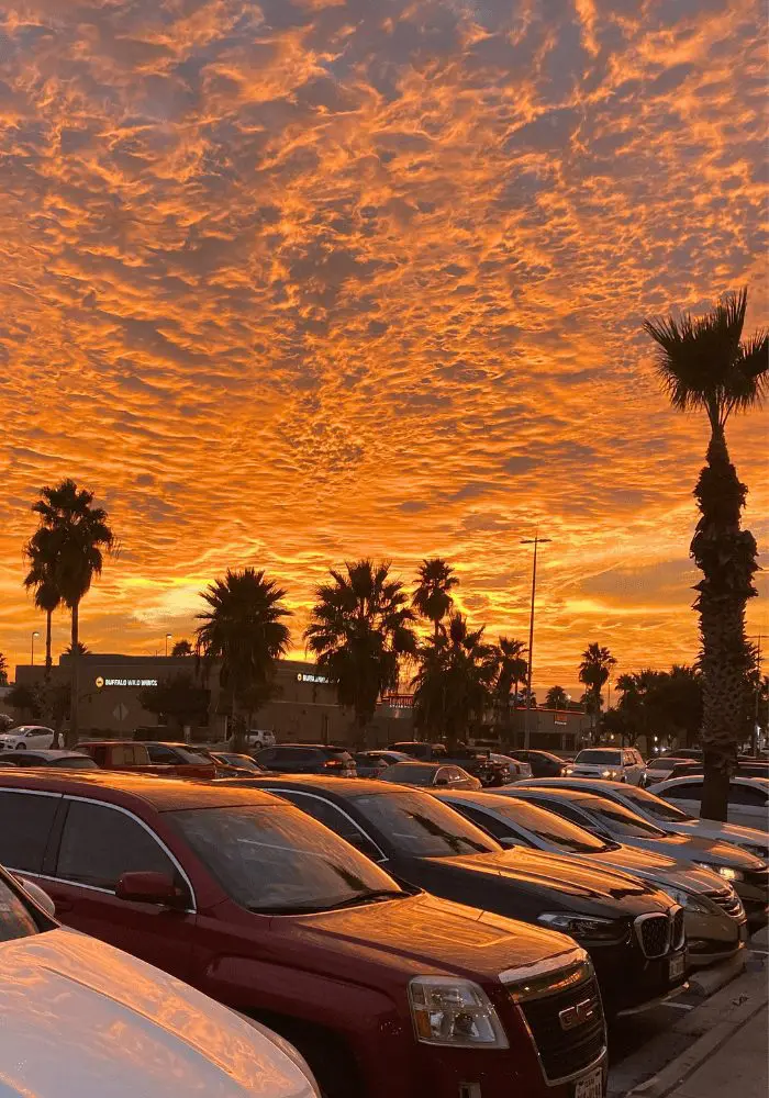 Sunset in Mission Texas